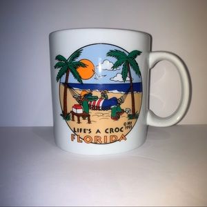 Life’s A Croc Florida Coffee Mug 1993